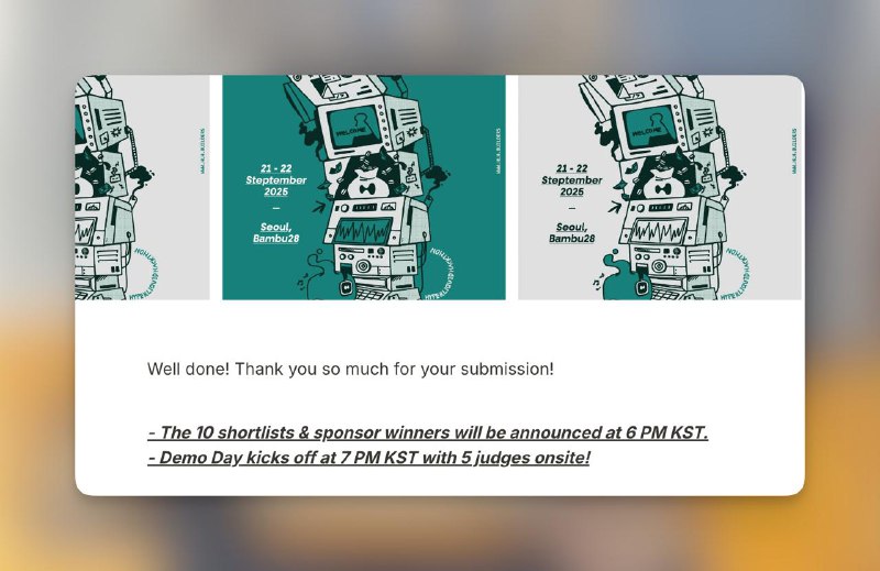 #life刚才提交黑客松见到了隔壁 team 很有意思的一幕