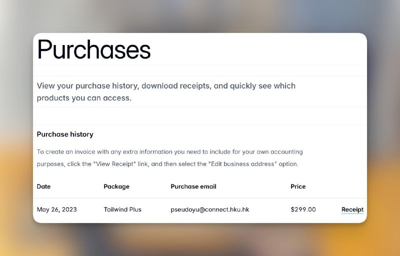 这两天在外面，才了解到 TailwindCSS 最近的事，以及听了他的这期播客，想起来 23 年当时决定开始好好学前端的时候第一件事就是原价买了 Tailwind Plus 终身版，组件其实没怎么用上，不过有一些站点还是基于网站提供的模板改的，这两年也还陆续新增了几个新模板