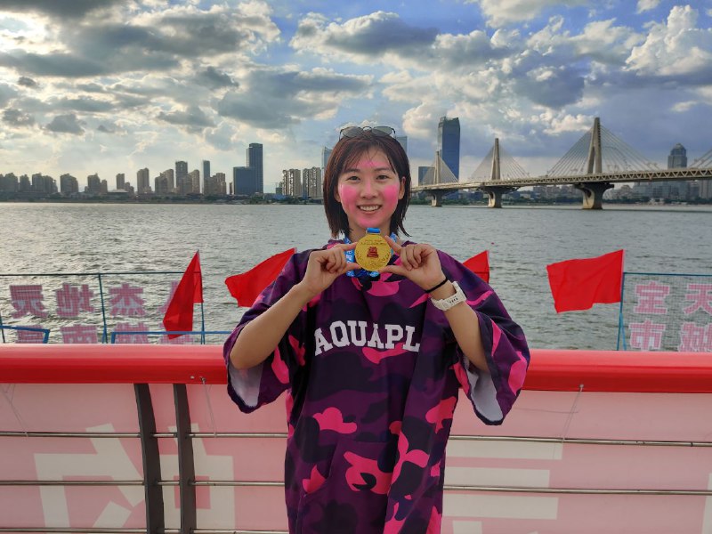 拿下！下一站，8.3 横渡钱塘江 🏊‍♀
